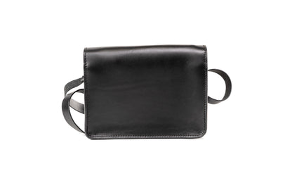 Leather Crossbody Black The Santa Fe Collection