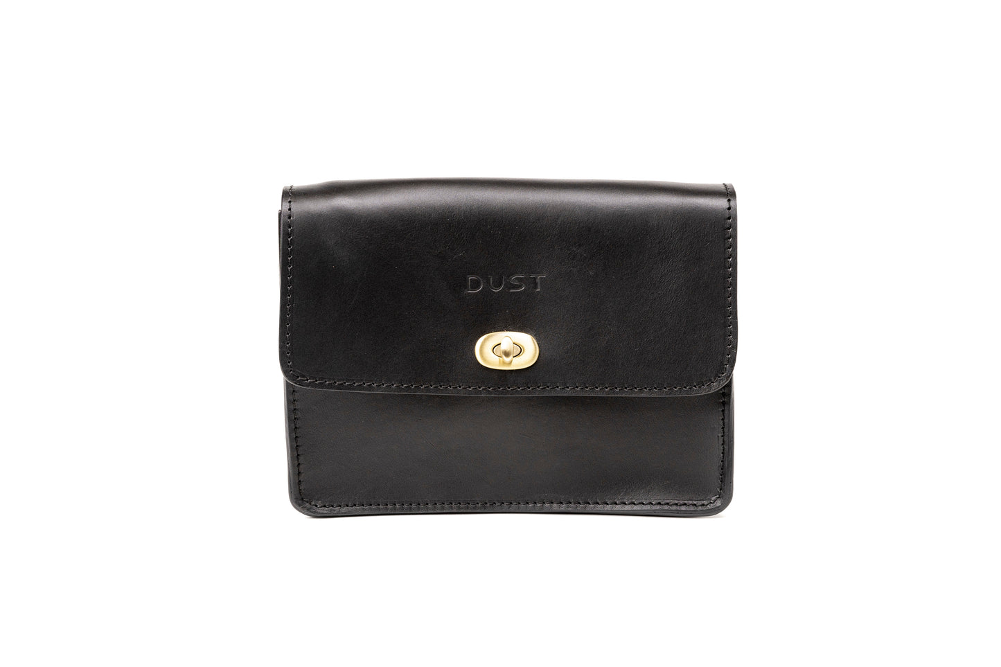 Leather Crossbody Black The Santa Fe Collection