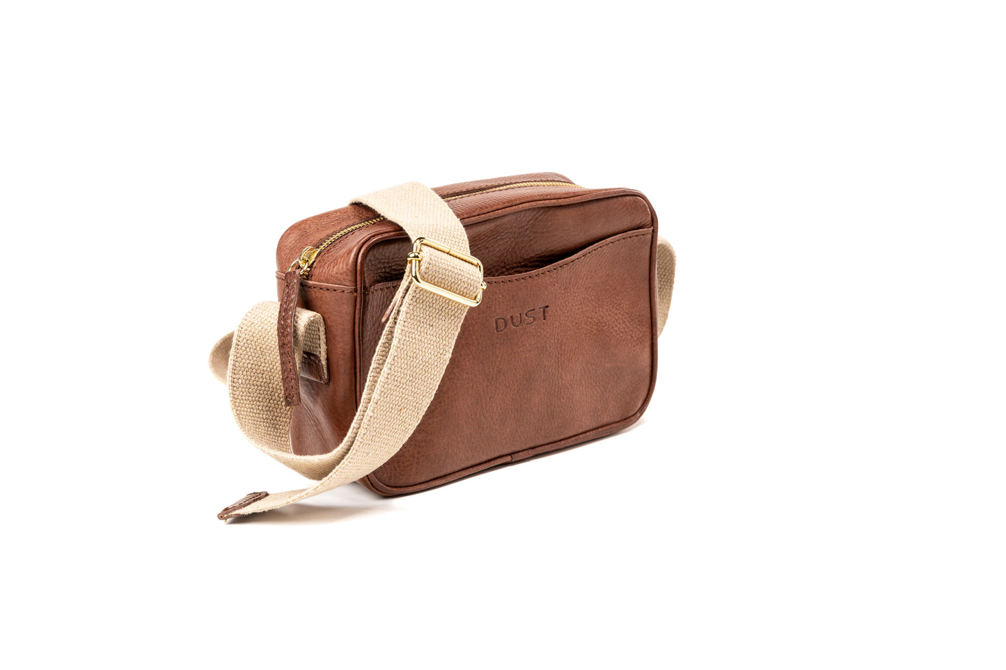 Leather Crossbody Tobacco The Sausalito Collection