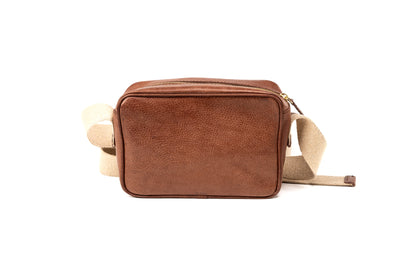 Leather Crossbody Tobacco The Sausalito Collection