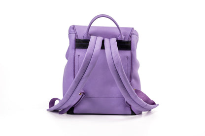 Leather Backpack Lavender Laurel Canyon Collection