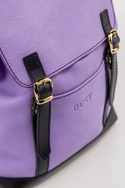 Leather Backpack Lavender Laurel Canyon Collection