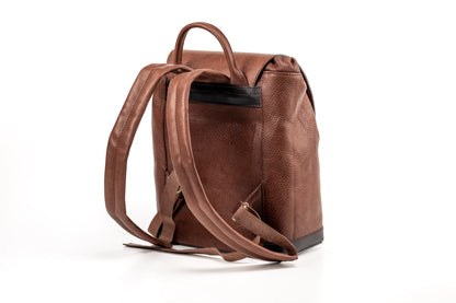 Leather Backpack Tobacco Laurel Canyon Collection