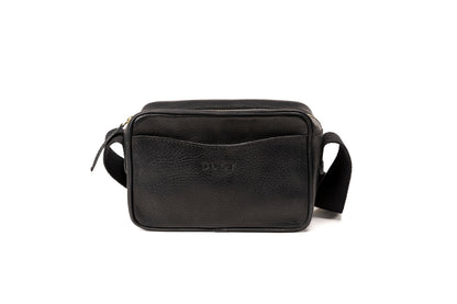 Leather Crossbody Black The Sausalito Collection