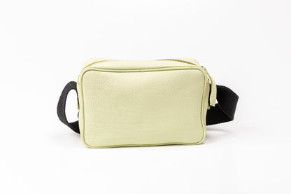 Leather Crossbody Pistachio The Sausalito Collection