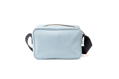 Leather Crossbody Light Blue The Sausalito Collection