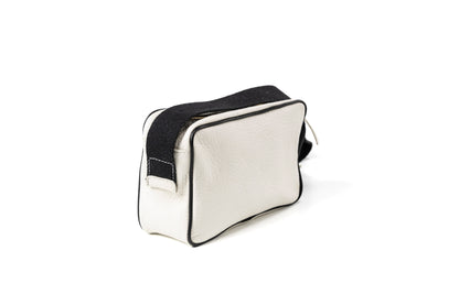 Leather Crossbody White The Sausalito Collection