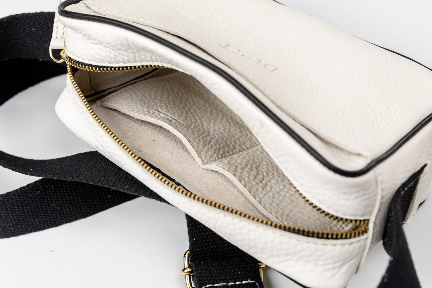 Leather Crossbody White The Sausalito Collection