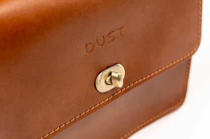 Leather Crossbody Brown The Santa Fe Collection