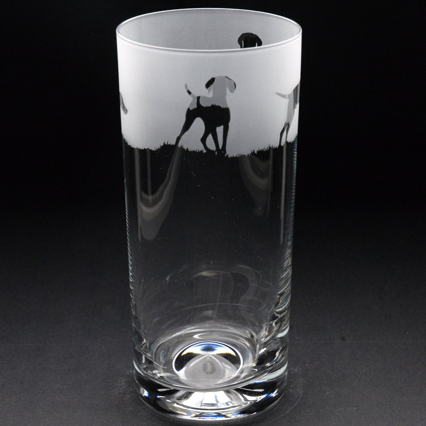 Hungarian Vizsla Dog Highball Glass - Hand Etched/Engraved Gift