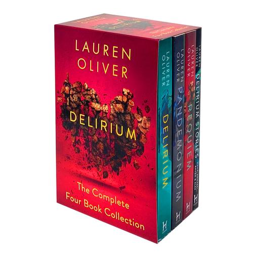 Lauren Oliver Delirium The Complete Collection 4 Books Box Set (Delirium, Pandemonium, Requiem, Delirium Stories)