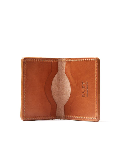 Leather Credit Card Holder in Cuoio Brown Mod 131