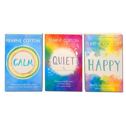 Fearne Cotton Collection 3 Books Box Set (Happy, Calm & Quiet) Sunday Times Bestselling Author