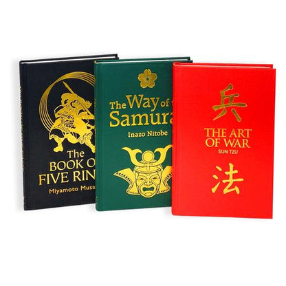 The Way of the Warrior Deluxe 3 Volume Box Set Edition (The Art of War, The Way of the Samurai, The Book of Five Rings)