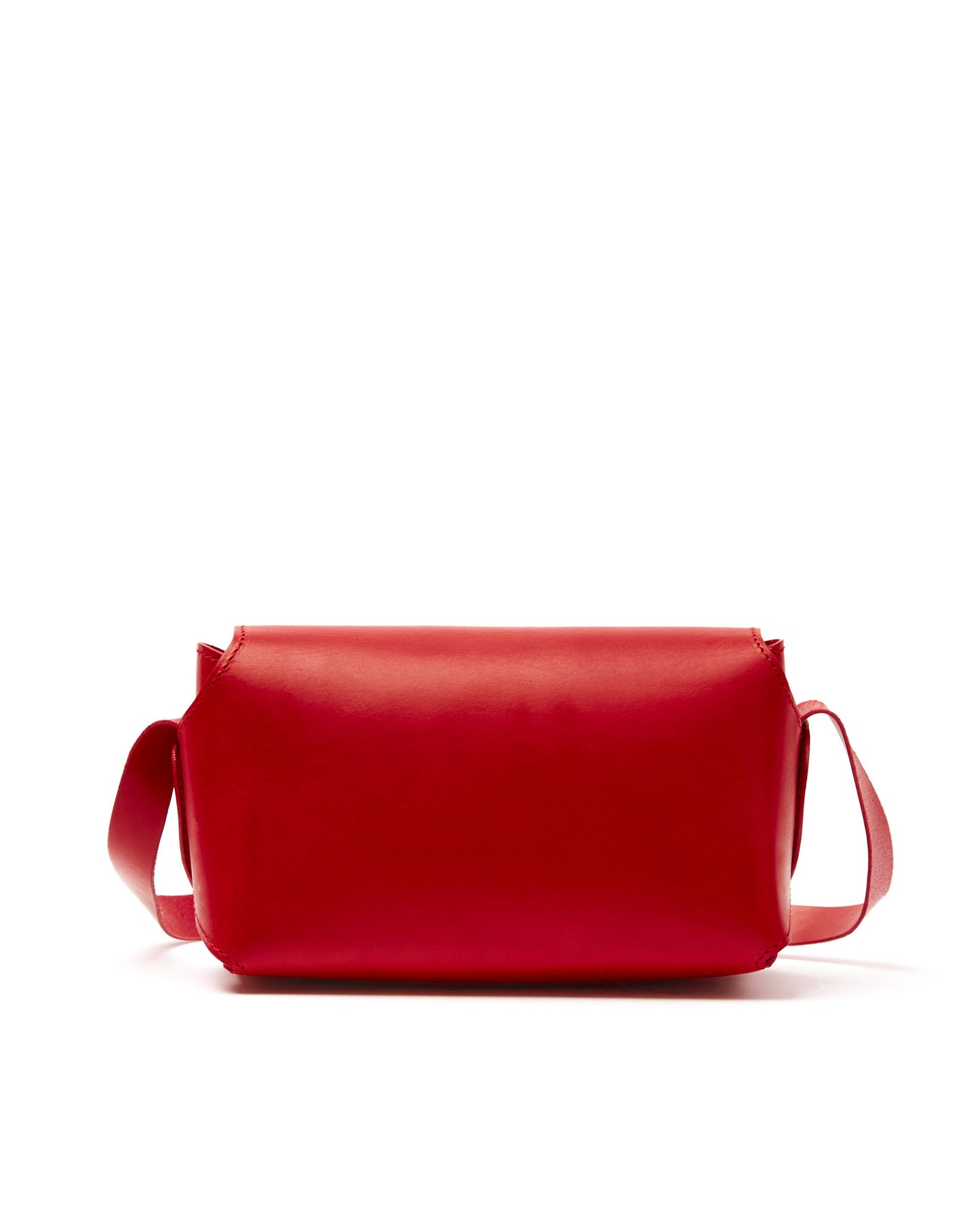 The Small Box In Leather Red