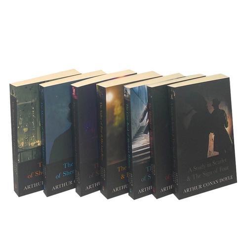 Sherlock Holmes Series Complete Collection 7 Books Set by Arthur Conan Doyle