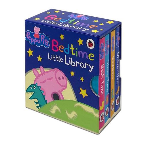 Peppa Pig Bedtime Little Library Children Collection 4 Board Books Set