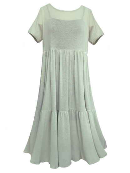 Juniper Sheer Midaxi Dress In Mint