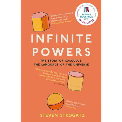 Steven Strogatz 2 Books Collection Set (The Joy of X and Infinite Powers The Story of Calculus)