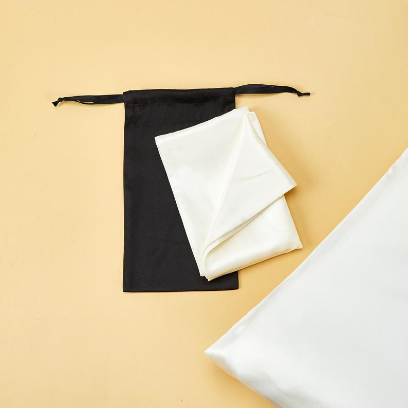 Ivory Pure Mulberry Silk Pillowcase | Standard, Queen & King | 22 Momme | Float Collection