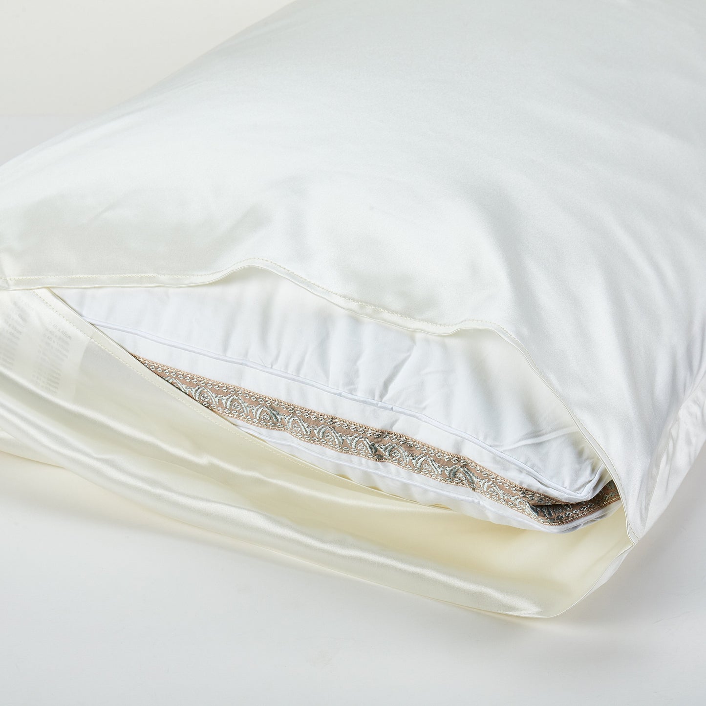 Custom Pure Mulberry Silk Pillowcase | Standard, Queen & King or Custom Size | 19-22 Momme | Float Collection