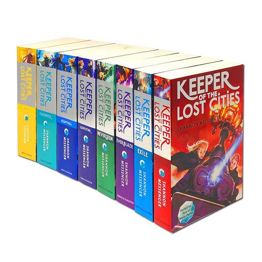 Keeper of the Lost Cities Series 8 Books Collection Set by Shannon Messenger