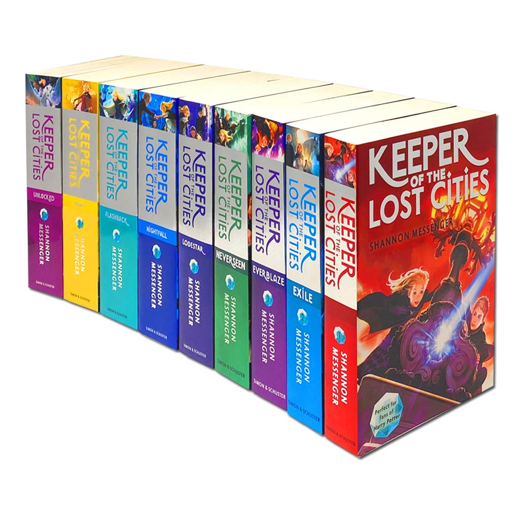 Keeper of the Lost Cities Series 9 Books Collection Set by Shannon Messenger