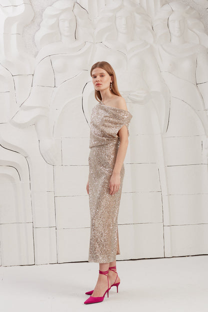 Sequin  Evening Dress