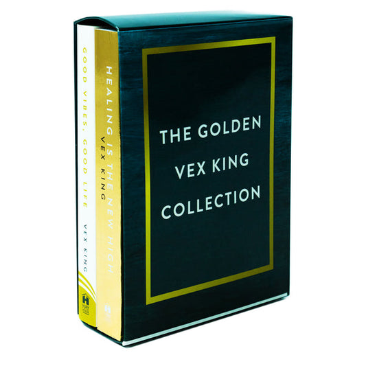 Healing Is the New High & Good Vibes, Good Life 2 Books Collection Box Set by Vex King