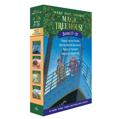 Magic Tree House Series Collection 4 Books Box Set (Books 17-20)