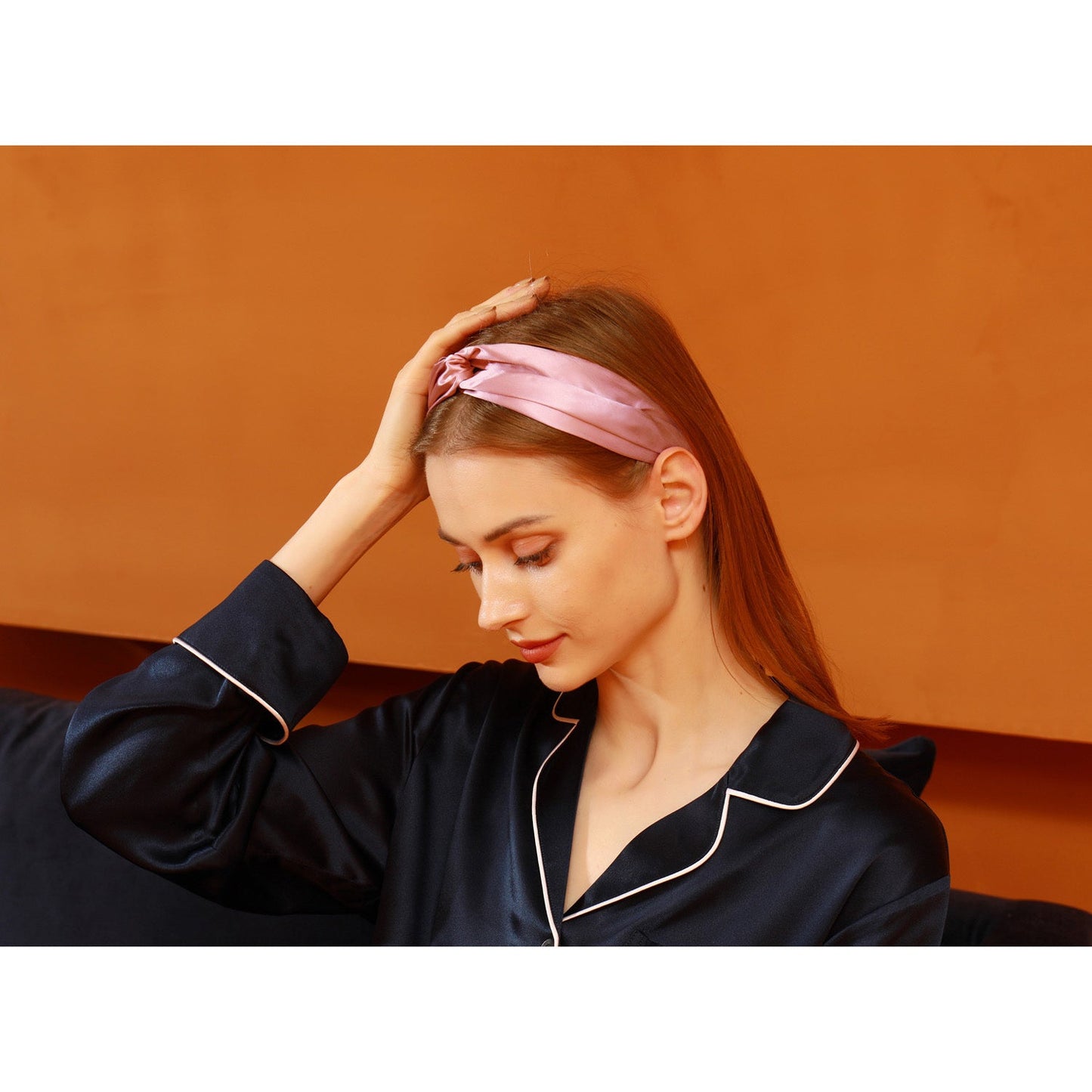 Pure Mulberry Silk Turban Headband | 22 Momme | Float Collection