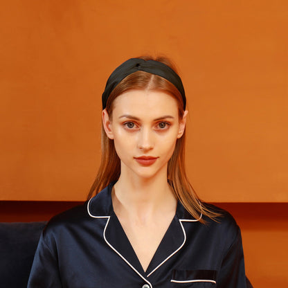 Pure Mulberry Silk Turban Headband | 22 Momme | Float Collection