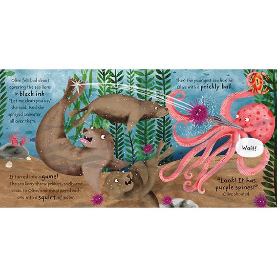 Childrens Ocean Adventure Stories Pictureflat 6 Books Collection Set (Nat the Narwhal, Olive the Octopus, Pippi the Penguin, Seb the Seahorse, Scout the Shark, Tia the Turtle)