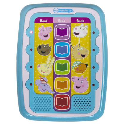 Peppa Pig Electronic Me Reader Jr and 8 Look and Find Sound Book Library