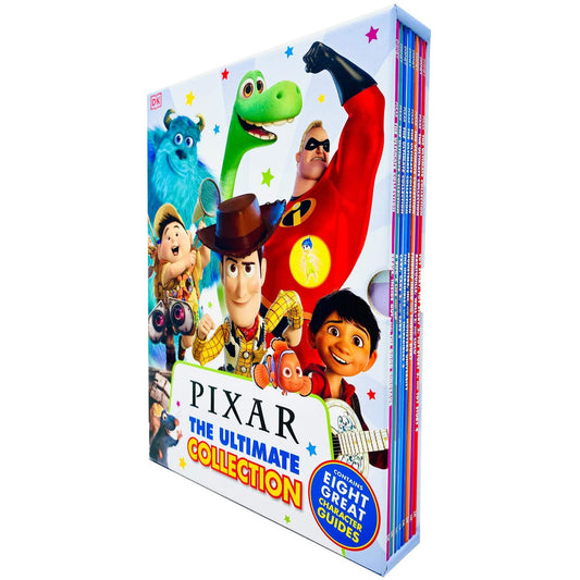 Pixar The Ultimate Collection 8 Books Box Set (Brave, Up, Cars, The Incredibles, Monsters INC, Nemo, Dory, Toy Story & MORE!)