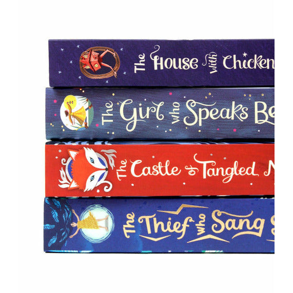 Sophie Anderson Collection 4 Books Set (The House with Chicken Legs, The Girl Who Speaks Bear, The Castle of Tangled Magic, The Thief Who Sang Storms)