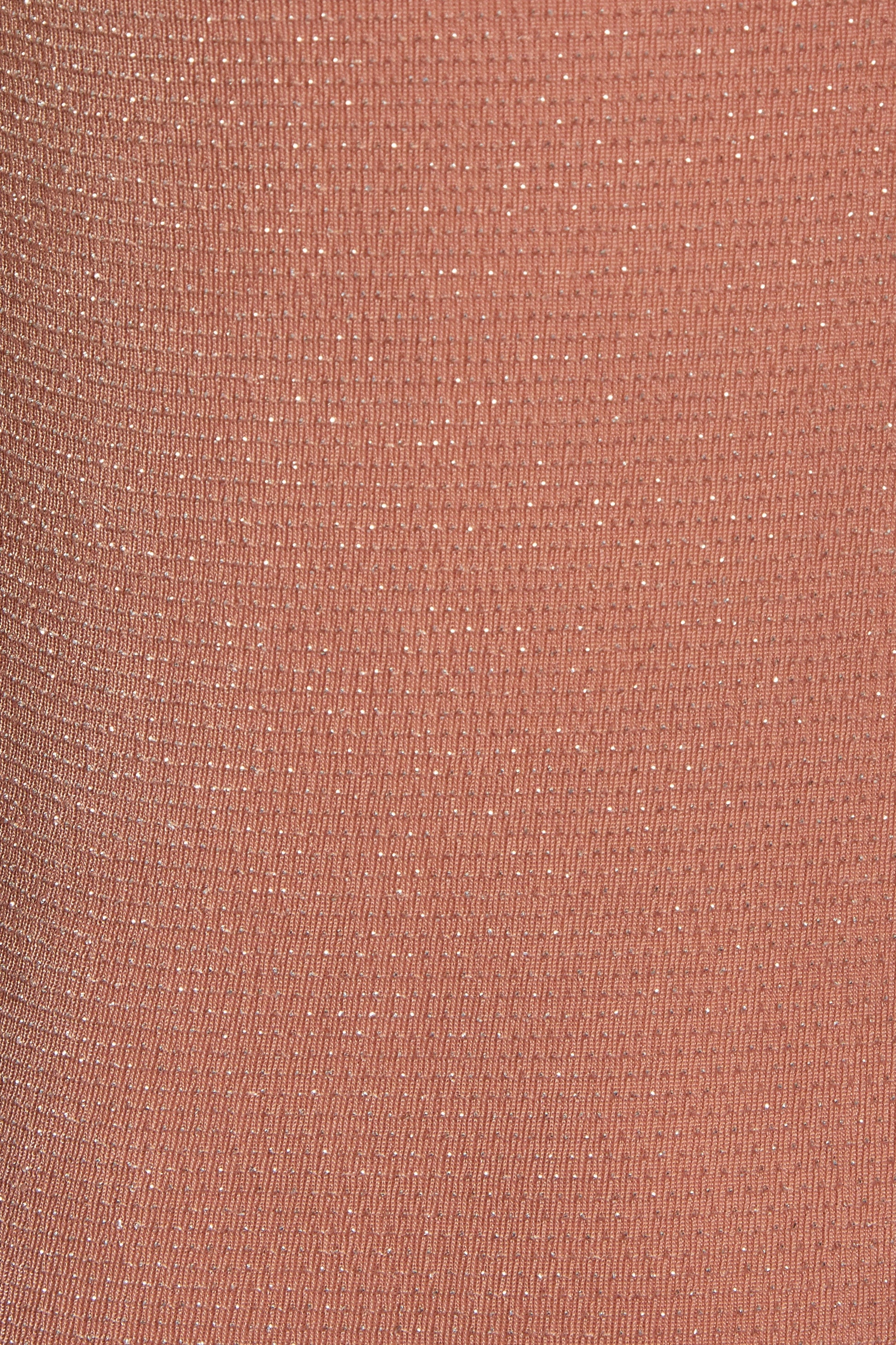 a close up of a Sarvin Mocha Backless Maxi Dress.