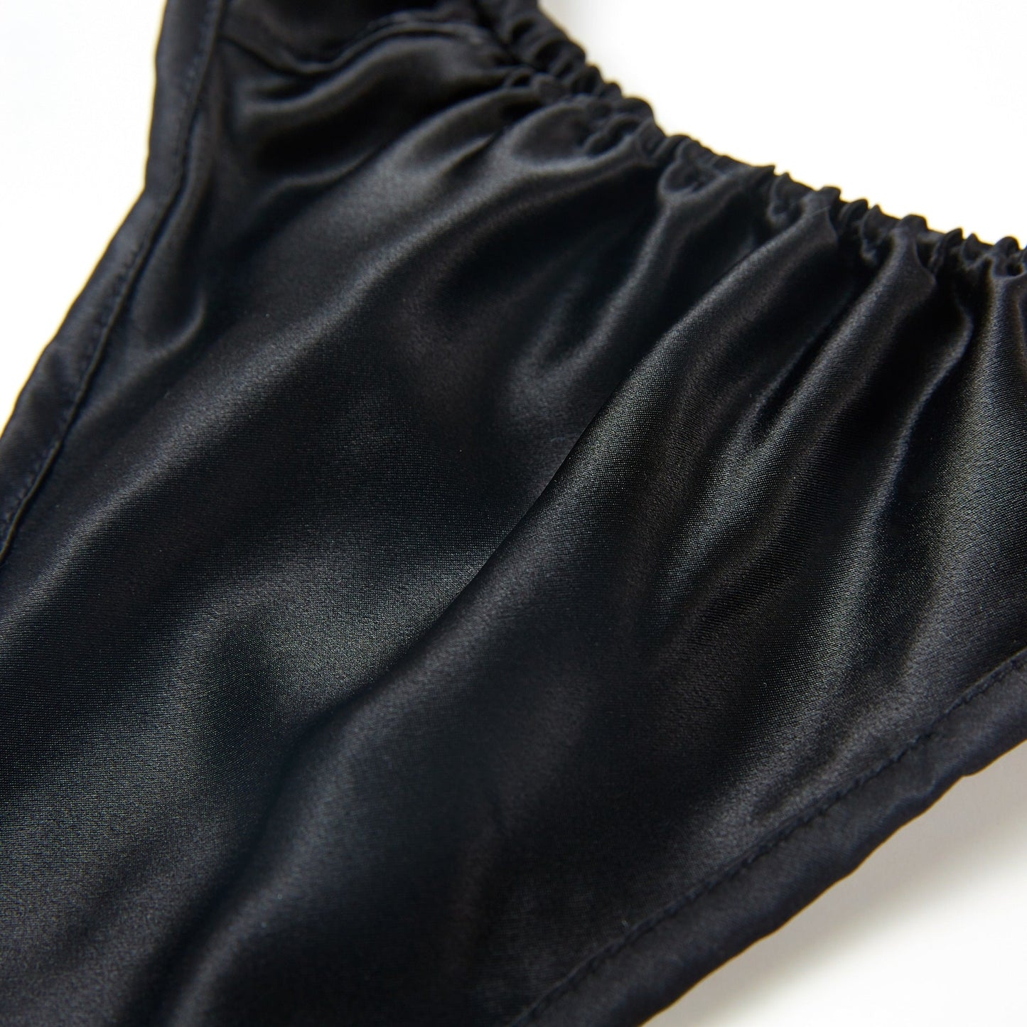 Custom Made Pure Mulberry Silk T-String Panties | Mid Waist Thong | 22 Momme | Float Collection