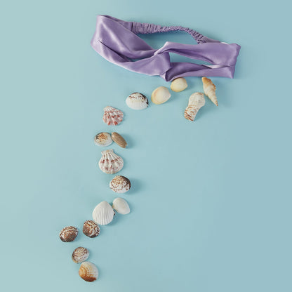 Pure Mulberry Silk Turban Headband | 22 Momme | Float Collection