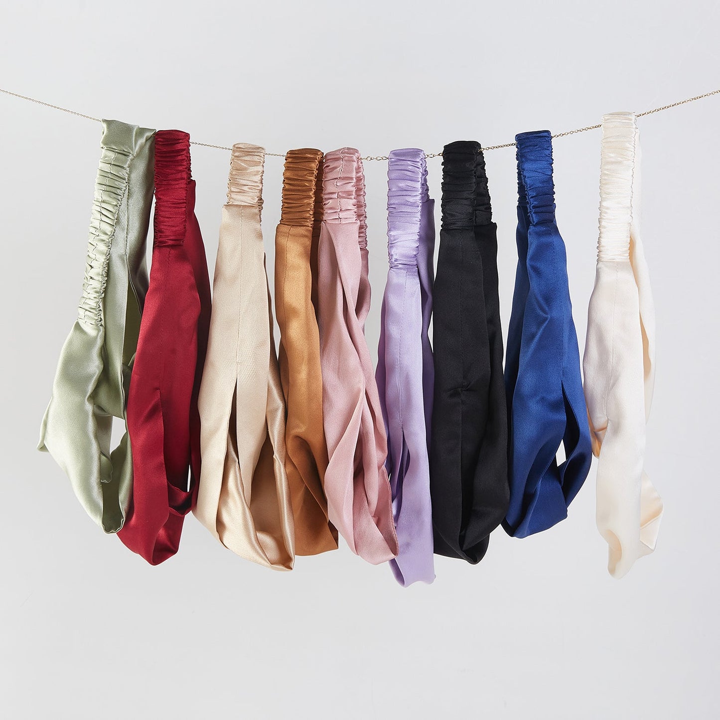 Pure Mulberry Silk Turban Headband | 22 Momme | Float Collection