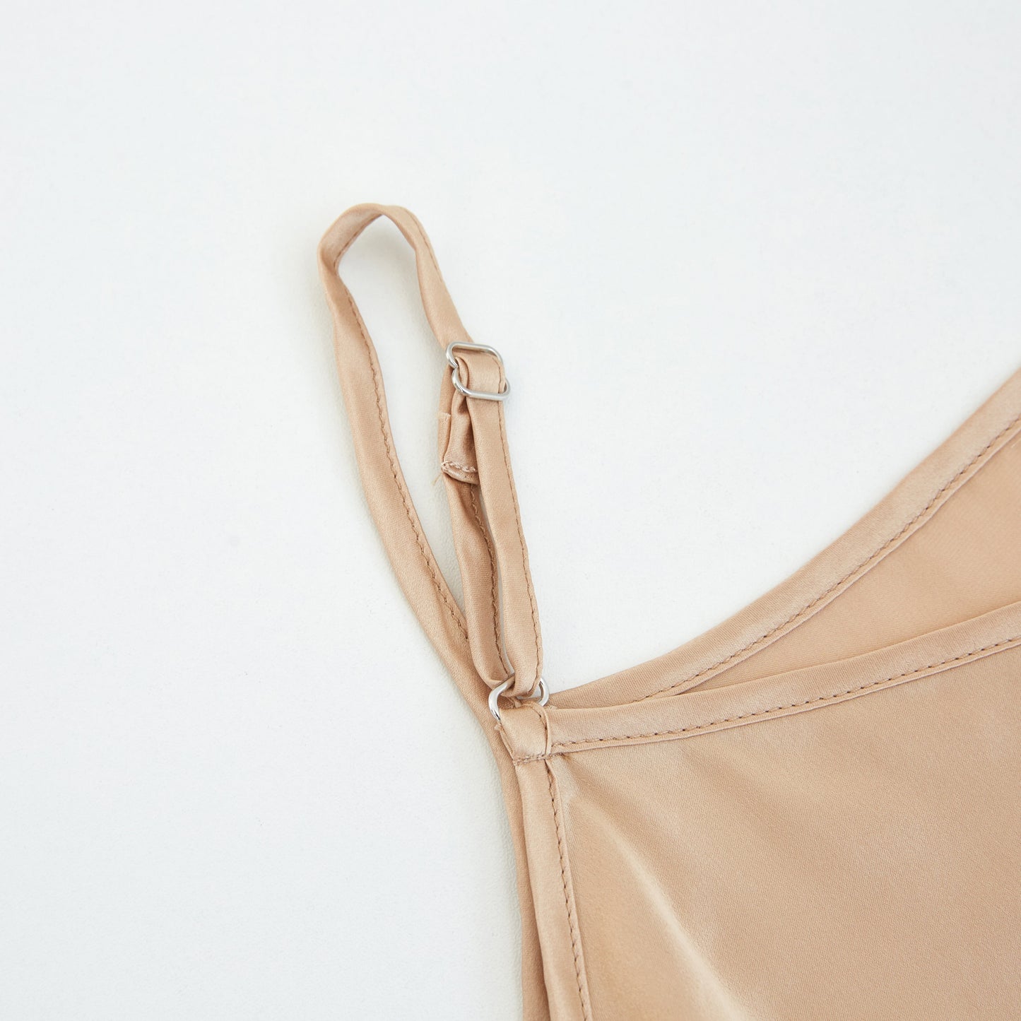 Champagne Pure Mulberry Silk Camisole | Relaxed Fit | 19 Momme | Soar Collection