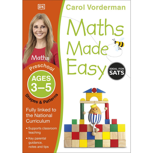 Maths Made Easy: Shapes & Patterns, Ages 3-5 (Preschool)