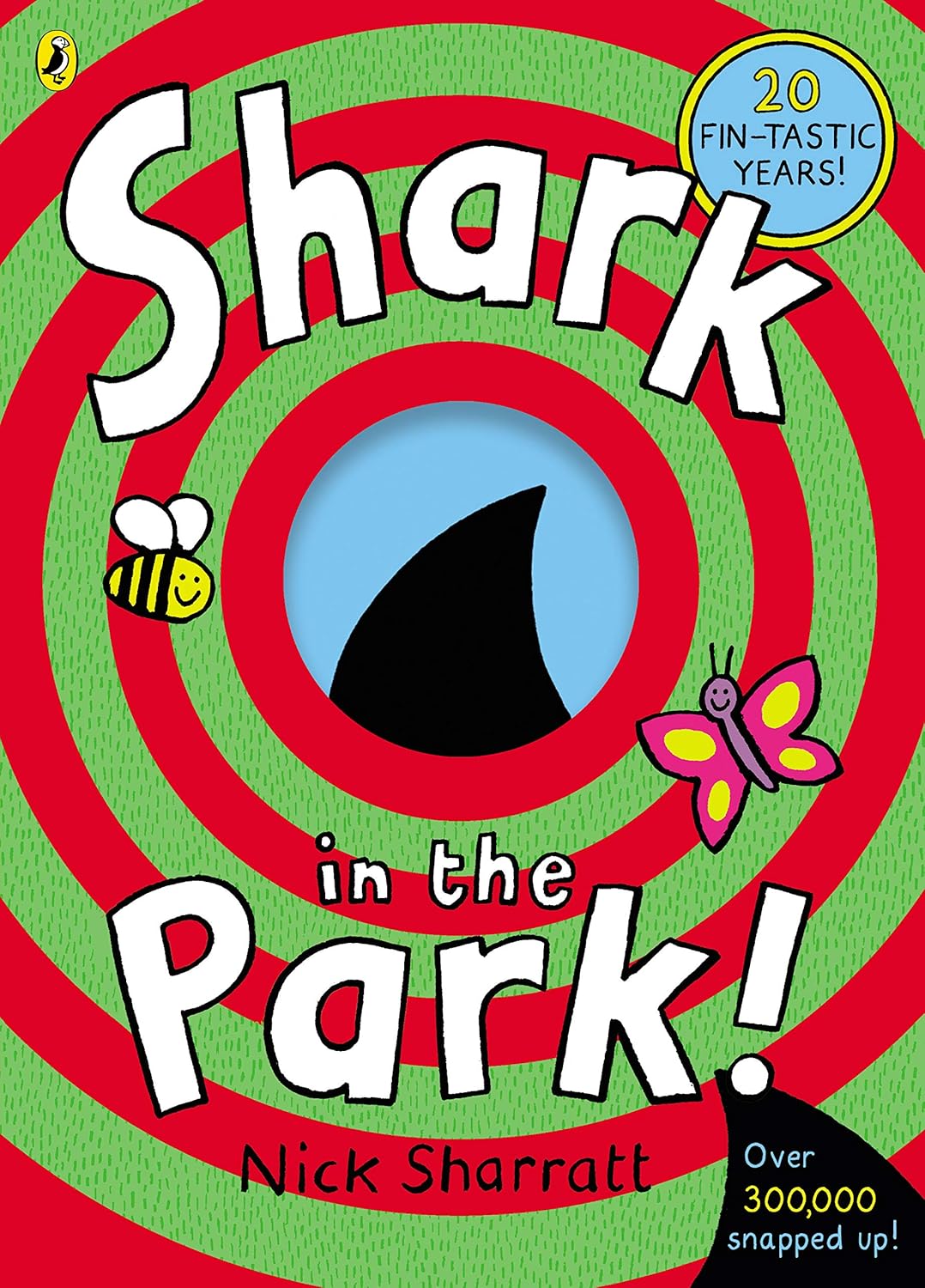 Shark In The Park Series 4 Books Collection Set by Nick Sharratt (Shark in the Park!, On a Windy Day!, Shark in the Dark!, Oh No! Shark in the Snow!) | Fun Picture Books for Children