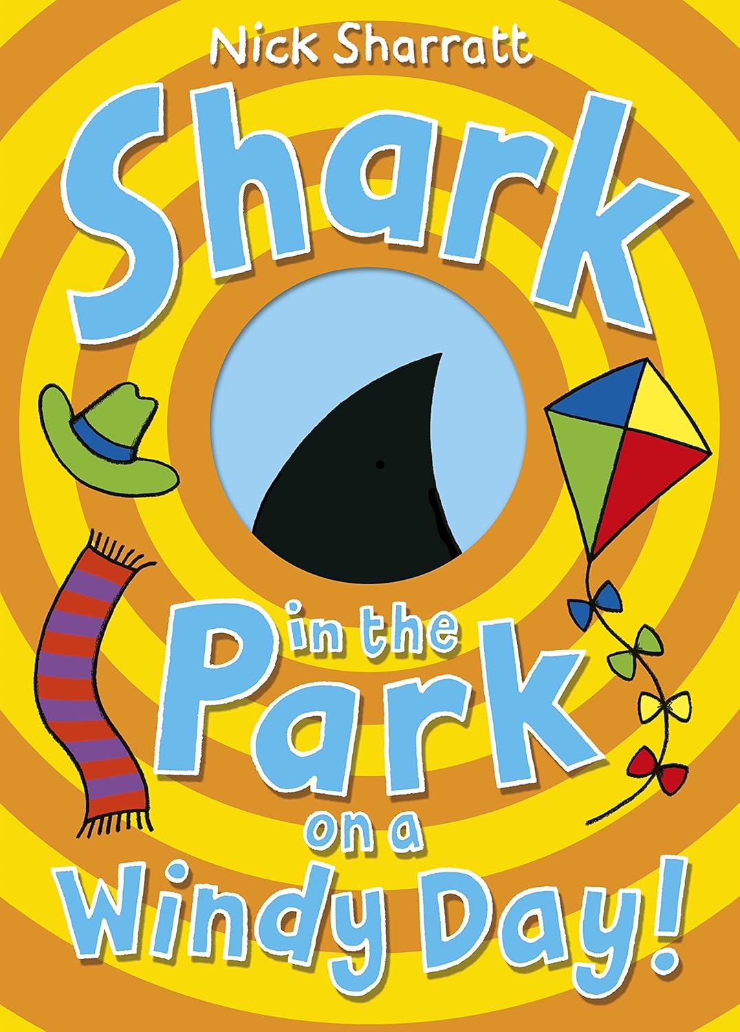 Shark In The Park Series 4 Books Collection Set by Nick Sharratt (Shark in the Park!, On a Windy Day!, Shark in the Dark!, Oh No! Shark in the Snow!) | Fun Picture Books for Children