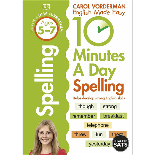 10 Minutes A Day Spelling, Ages 5-7 (Key Stage 1)