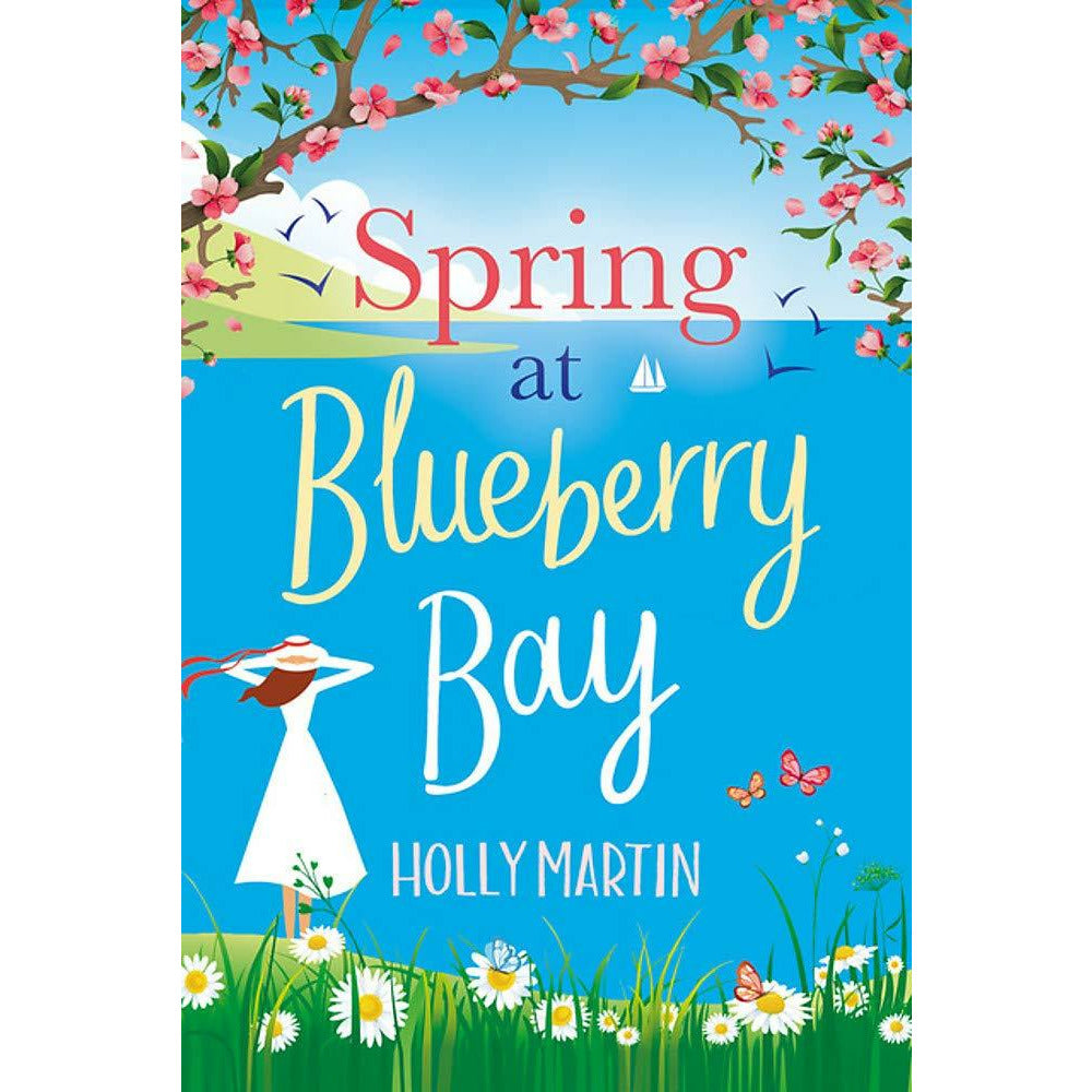 Holly Martin Collection 4 Books Set (Snowflakes on Silver Cove, Spring at Blueberry Bay, The Cottage on Sunshine Beach and More)