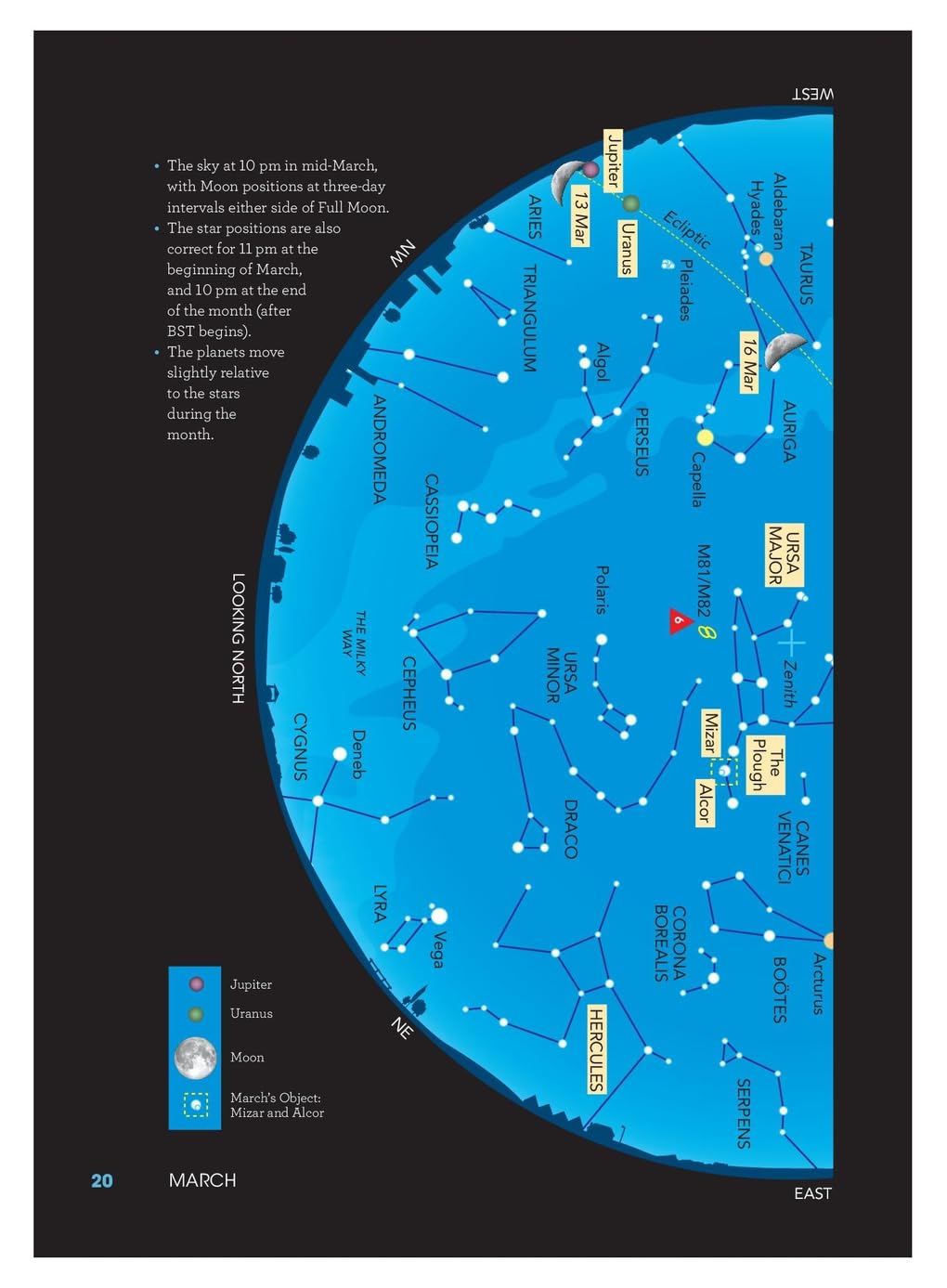 Philip's Stargazing 2024 Month-by-Month Guide to the Night Sky Britain & Ireland by Nigel Henbest