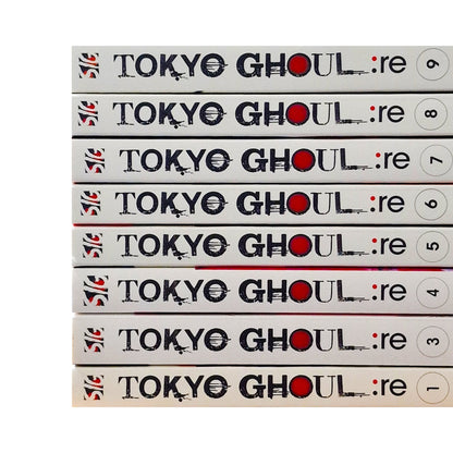 Tokyo Ghoul Re Series Volume 1,3,4,5,6,7,8,9 Collection 8 Books Set by Sui Ishida