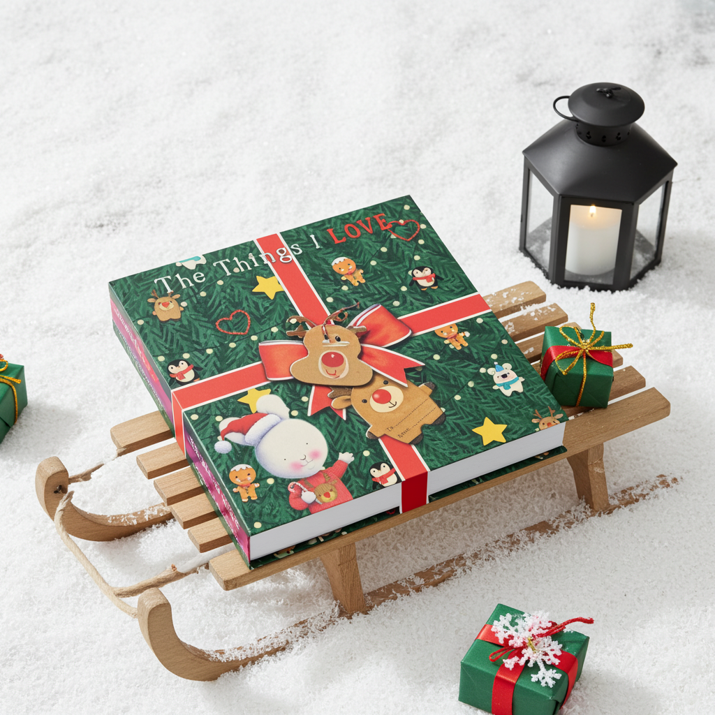 Christmas Magic: The Things I Love About Christmas – Deluxe 4-Book Hardback Gift Set by Trace Moroney (Ages 3–5)