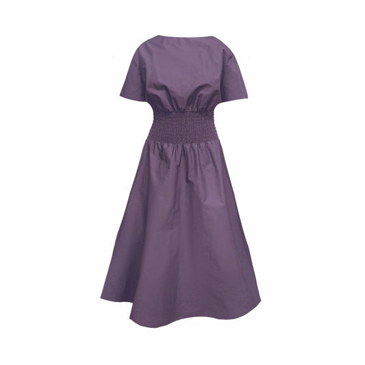 Orchis Dress In Pale Grape